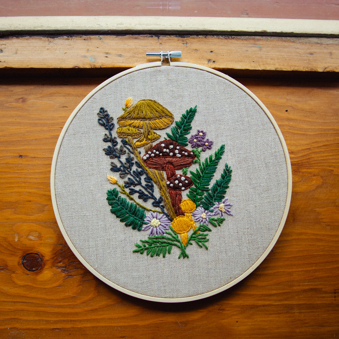 Broderie murale — Champignon