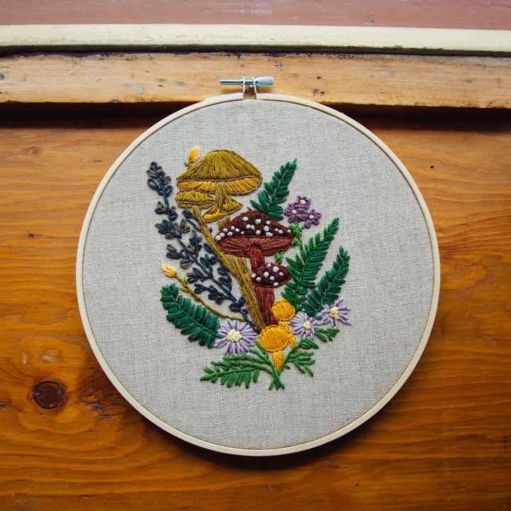 Broderie murale — Champignon