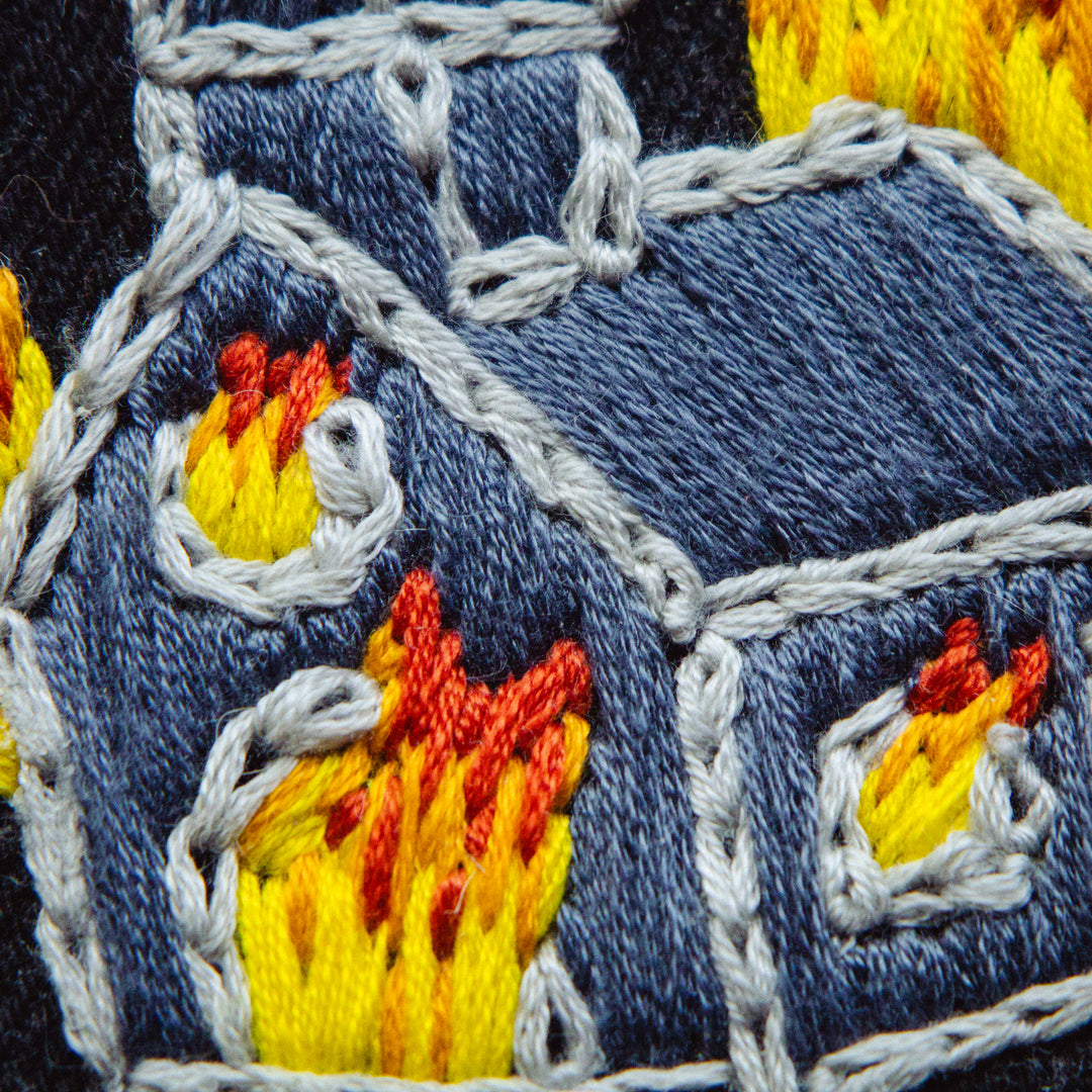 Broderie murale — Church