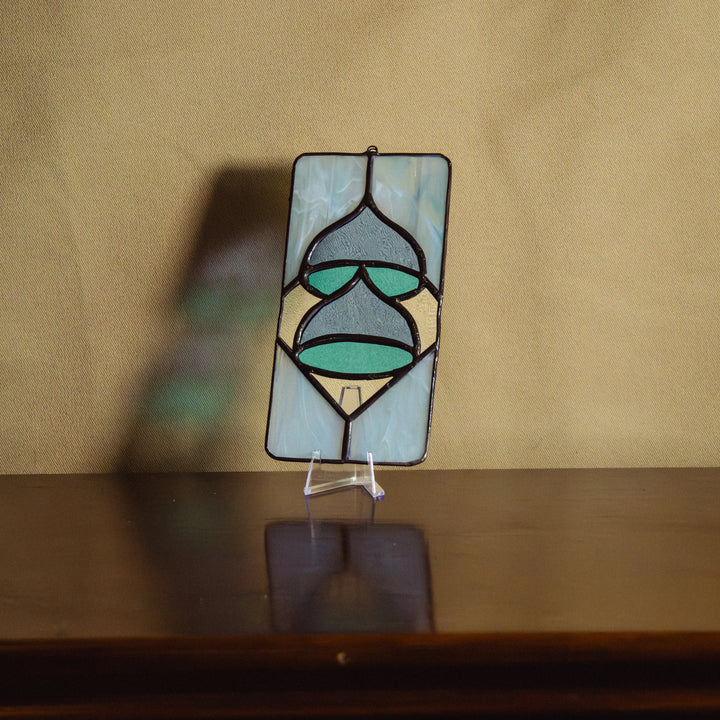 Vitrail — Le clochard