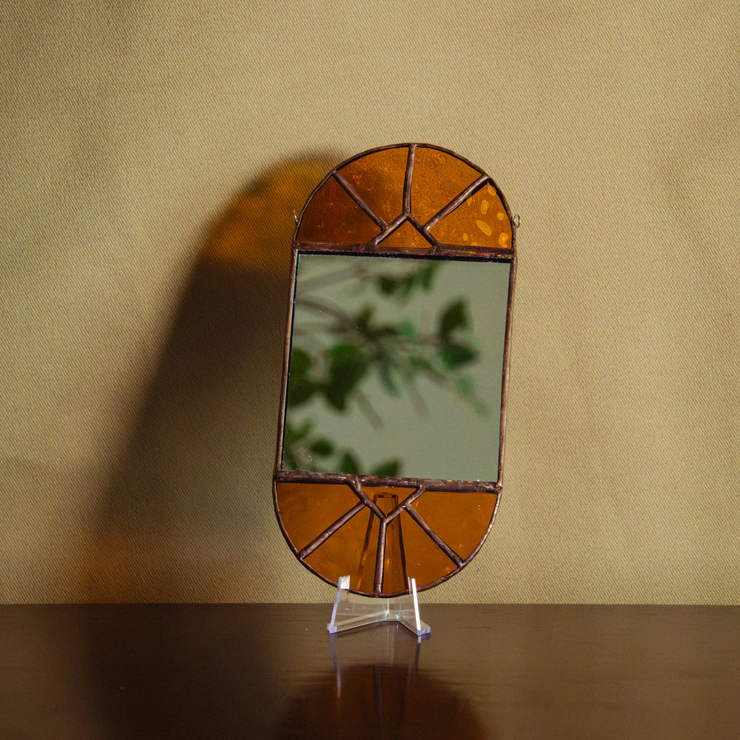 Miroirs en vitrail — ensemble ancien