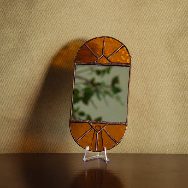 Miroirs en vitrail — ensemble ancien