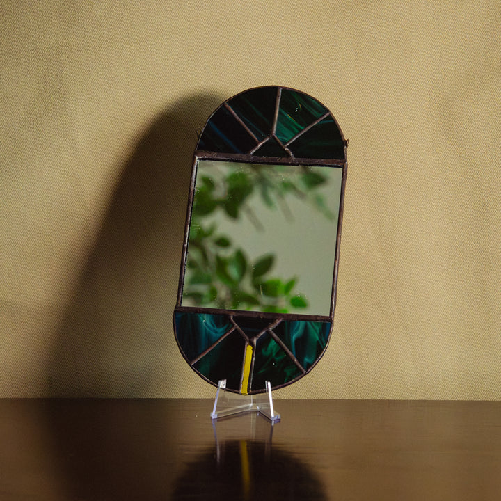 Miroirs en vitrail — ensemble ancien